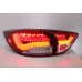 Mazda CX-5 12-16 Red Clear Light Bar LED Tail Lamp